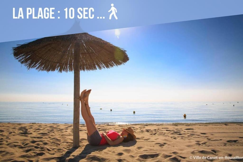 Evasion - Superbe Vue Mer ! Canet-en-Roussillon Ngoại thất bức ảnh