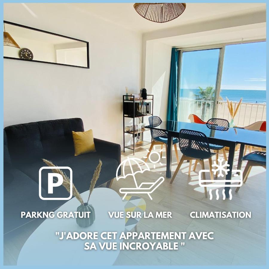 Evasion - Superbe Vue Mer ! Canet-en-Roussillon Ngoại thất bức ảnh